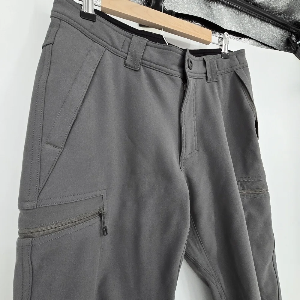 Beyond Clothing Men's Testa Softshell Pants grey 32 regular